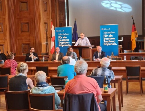 +++ Bürgerdialog am 16. Mai im Rathaus Treptow +++