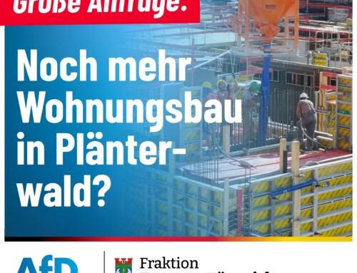 Noch mehr Wohnungsbau in Plänterwald? 