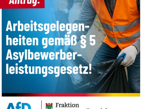Arbeitsgelegenheiten gemäß § 5 Asylbewerberleistungsgesetz 