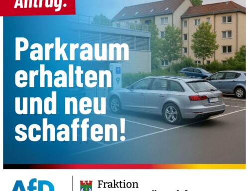 Parkraum erhalten und neu schaffen 