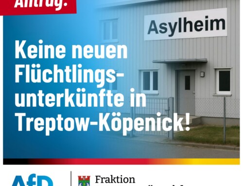 Keine neuen Flüchtlingsunterkünfte in Treptow-Köpenick 